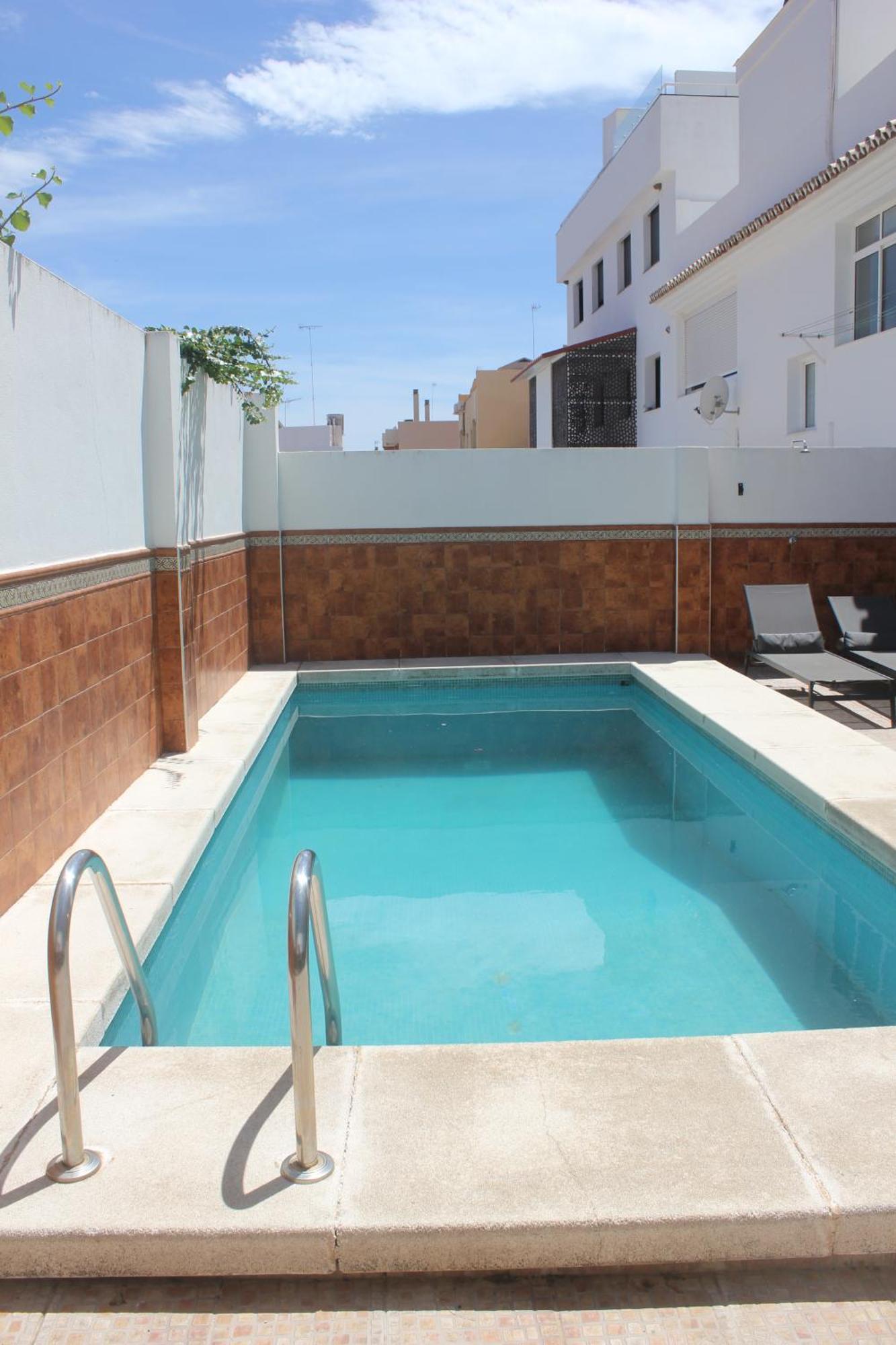 Apartamento Con Piscina En Ciudad Jardin Малага Экстерьер фото